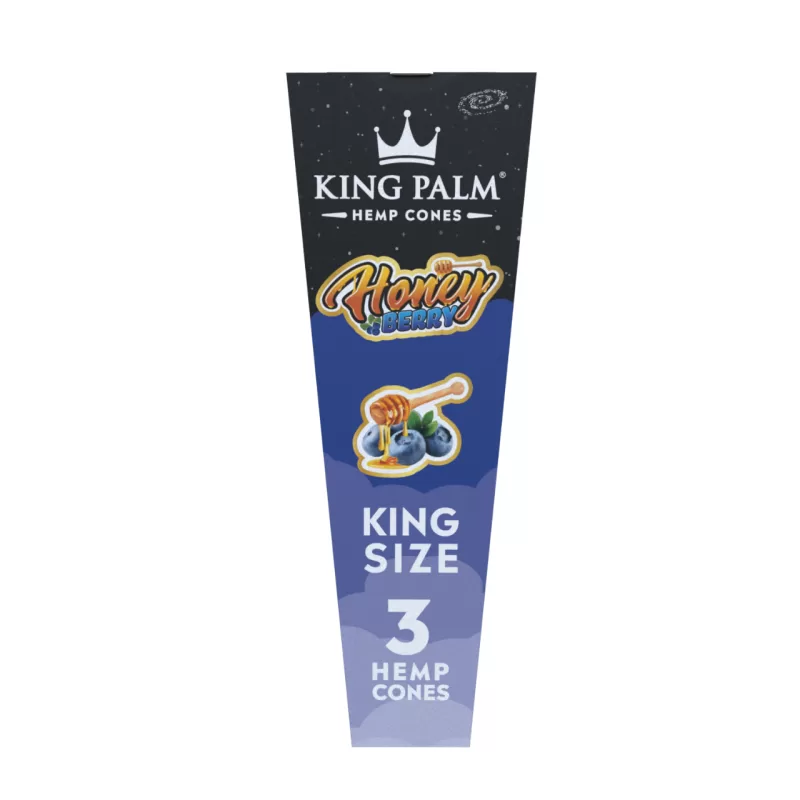 King Palm Hemp Cones King Size - 3PK