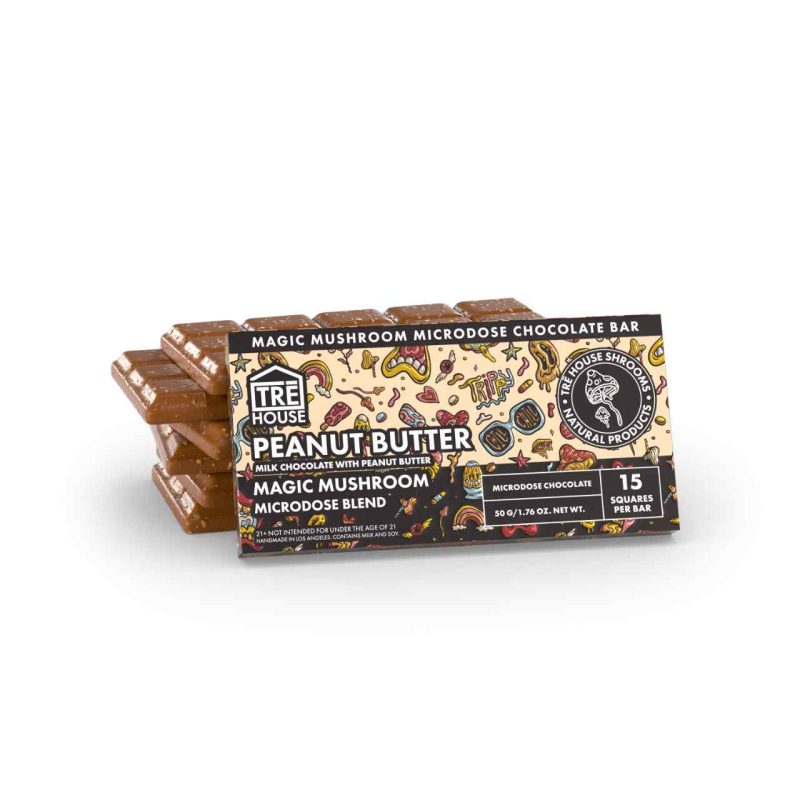 TRĒ House Magic Mushroom Blend Chocolate Bar - 50G