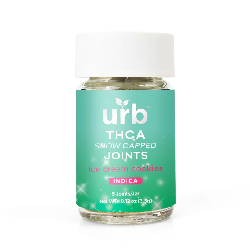 URB THC-A Snow Capped Joints - 3.5G 5PK