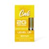Cali Extrax Level Up Blend THC-A THC-B THC-P Live Resin Cartridge - 2G - Lemon Head OG
