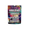 Shroomz Psychedelic THC Liquid Diamond Gummies - 5000MG -10ct - Blue Razz