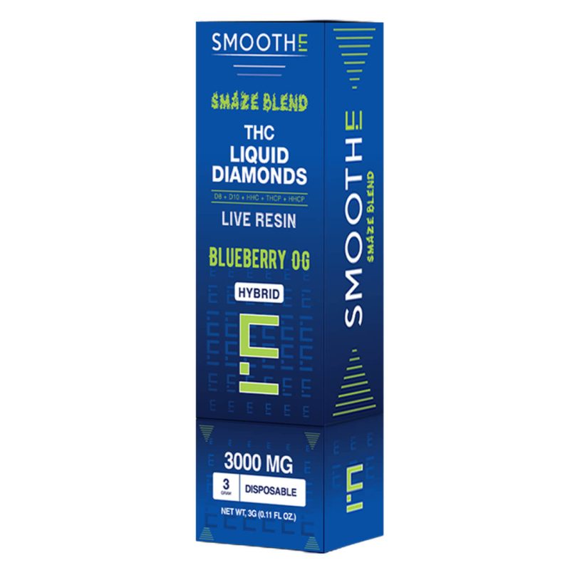 Smoothe Smaze Stick THC-A Delta-8 Delta-10 HHC THC-P HHC-P Live Resin Disposable - 3G