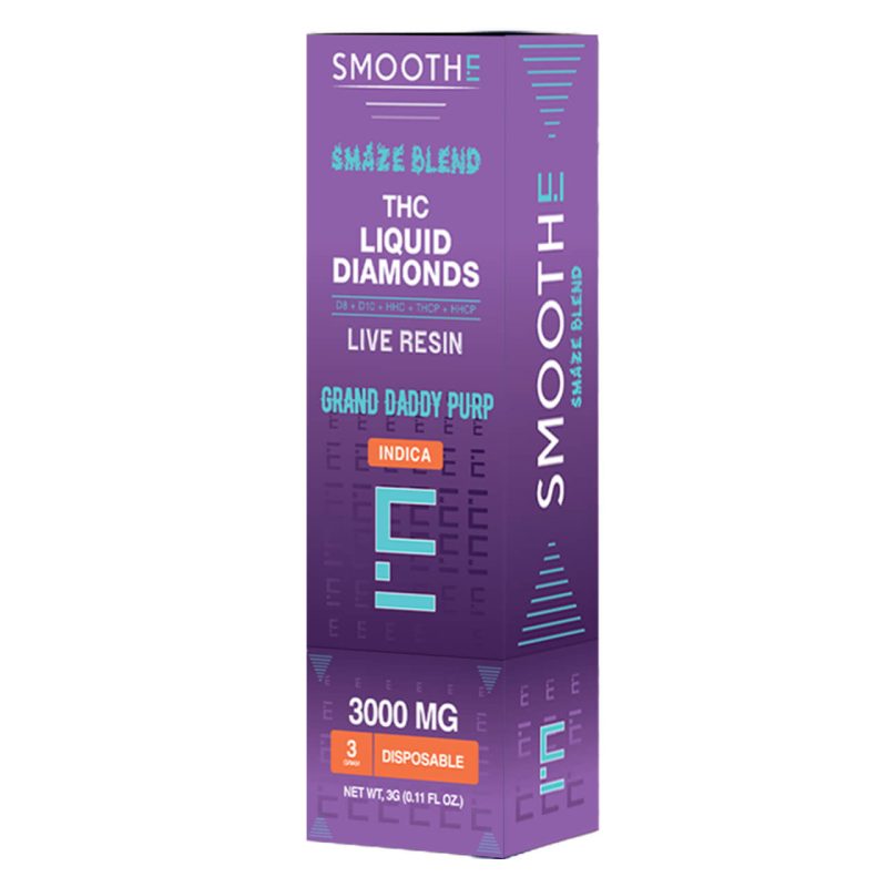 Smoothe Smaze Stick THC-A Delta-8 Delta-10 HHC THC-P HHC-P Live Resin Disposable - 3G