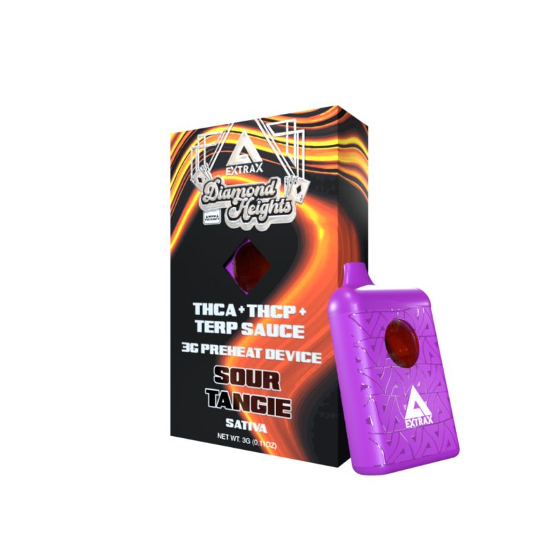 Delta Extrax Diamond Heights THC-A THC-P Pre-Heat Disposable - 3G