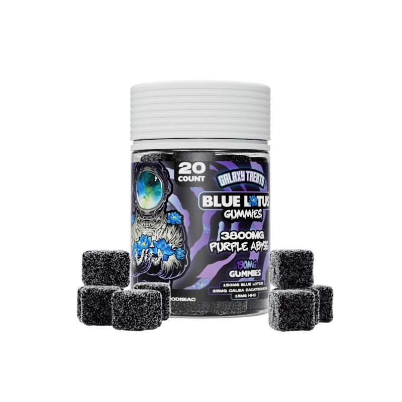 Galaxy Treats Blue Lotus Gummies - 20ct