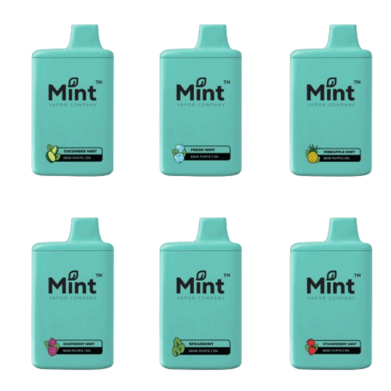 Mint Vapor 6500 Puff Disposable