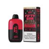 Fifty Bar 6500 Puff Disposable - Black Series - Strawberry Super Strudel
