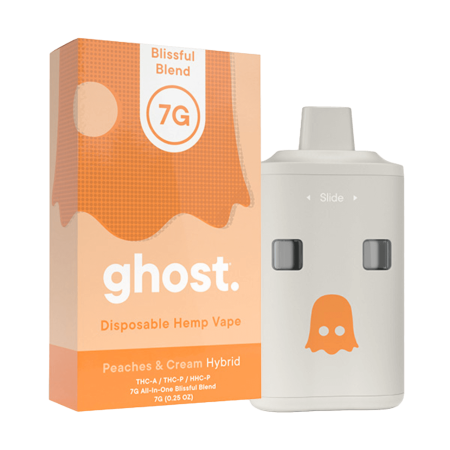 Ghost Blissful Blend All-In-One Slide Piece THC-A THC-P HHC-P Disposable - 7G