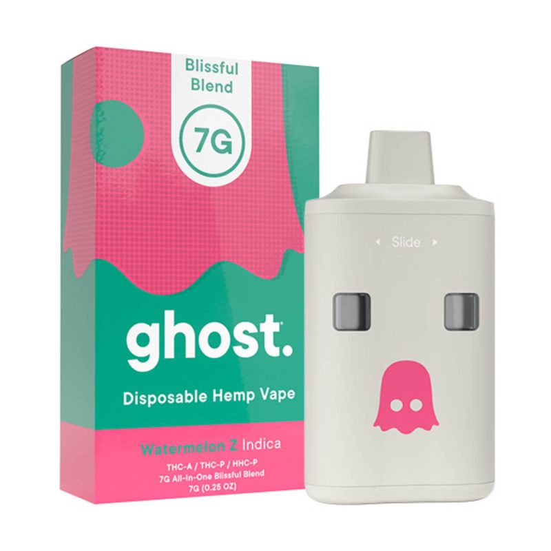Ghost Blissful Blend All-In-One Slide Piece THC-A THC-P HHC-P Disposable - 7G