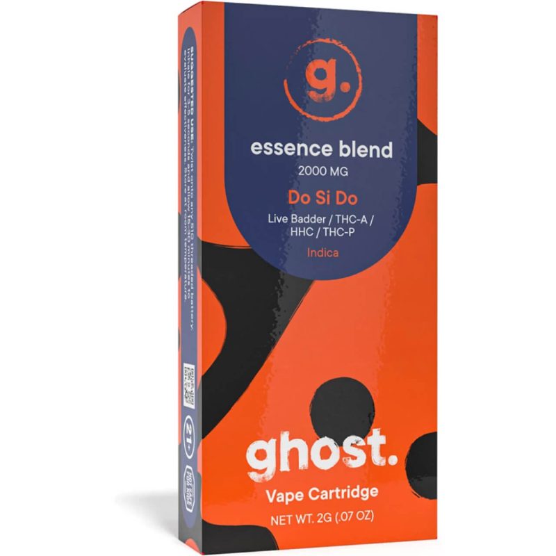 Ghost Essence Blend Live Badder THC-A HHC THC-P Cartridge - 2G