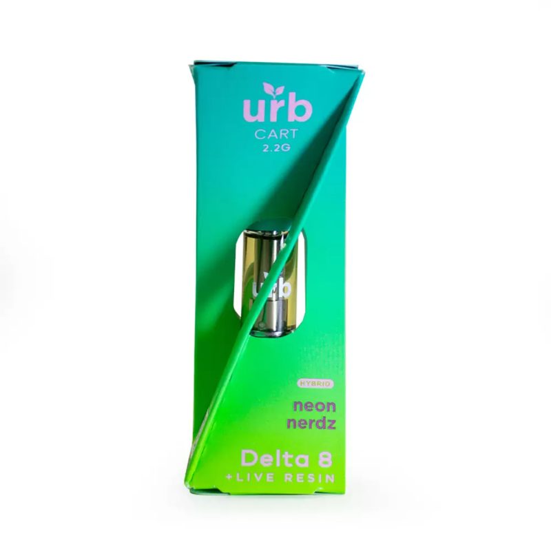 URB Delta-8 Live Resin Cartridge - 2.2ML