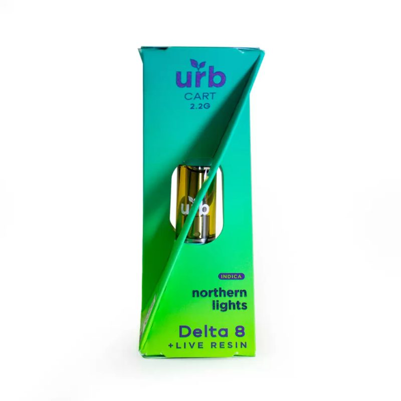 URB Delta-8 Live Resin Cartridge - 2.2ML