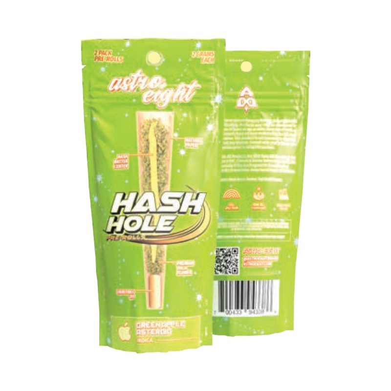 Astro Eight Hash Hole THC-A Pre Roll - 2PK