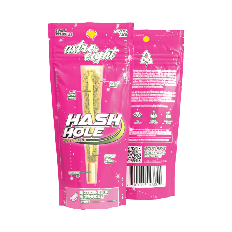 Astro Eight Hash Hole THC-A Pre Roll - 2PK