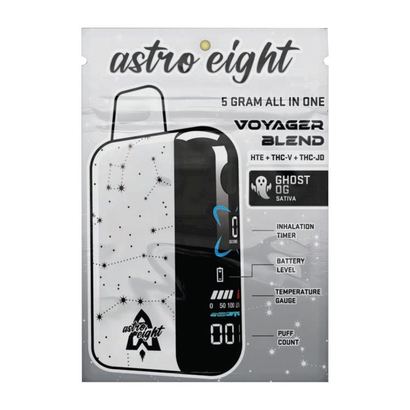 Astro Eight Voyager Blend HTE THC-V THC-JD All-In-One Disposable - 5G