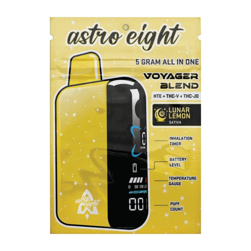 Astro Eight Voyager Blend HTE THC-V THC-JD All-In-One Disposable - 5G