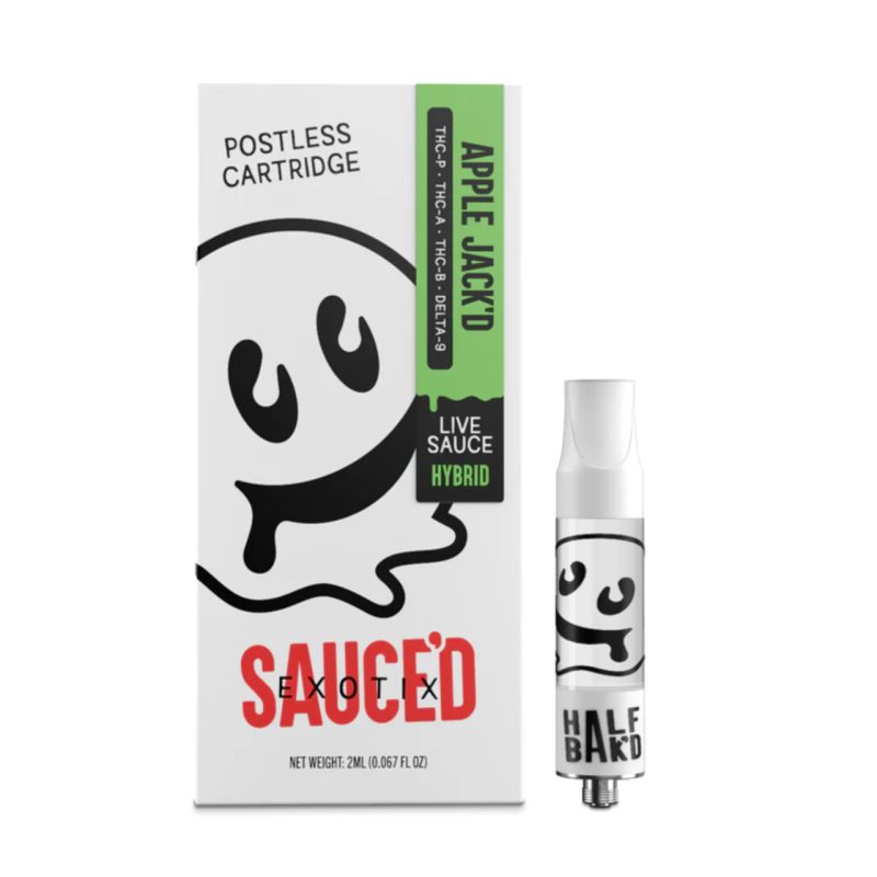 Half Bak'd Sauce'D Exotix THC-P Cartridge - 2G