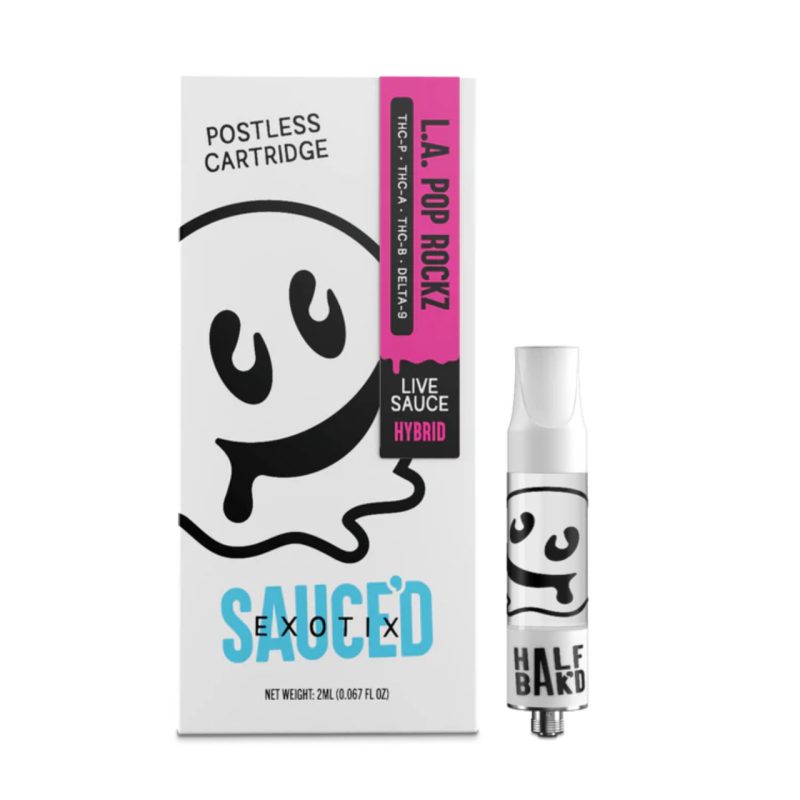 Half Bak'd Sauce'D Exotix THC-P Cartridge - 2G