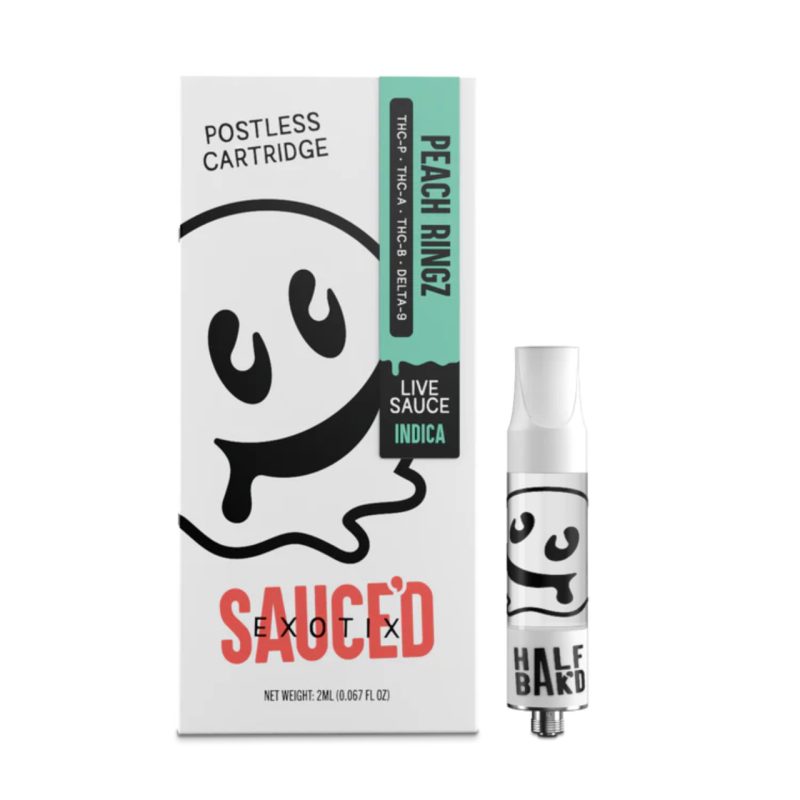 Half Bak'd Sauce'D Exotix THC-P Cartridge - 2G