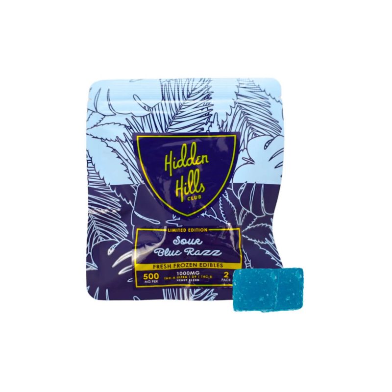 Hidden Hills Club Heady Blend THC-A Ultra Delta-9 THC-B Fresh Frozen Edibles - 1000MG