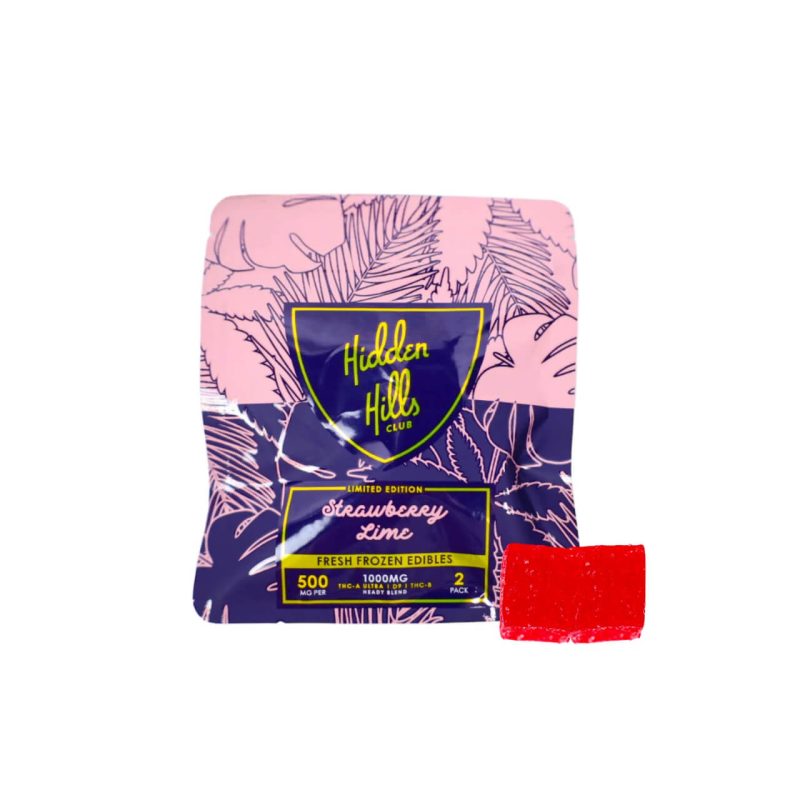 Hidden Hills Club Heady Blend THC-A Ultra Delta-9 THC-B Fresh Frozen Edibles - 1000MG