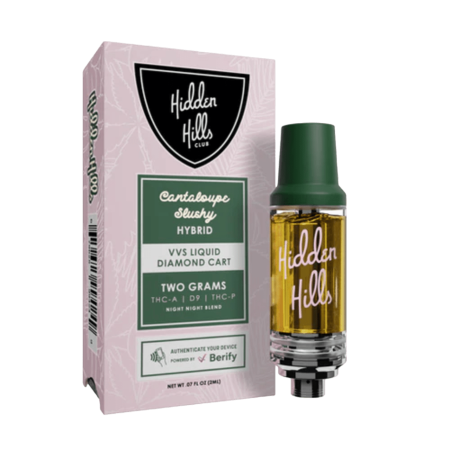 Hidden Hills Club Night Night Blend THC-A Delta-9 THC-P VVS Liquid Diamond Cartridge - 2G