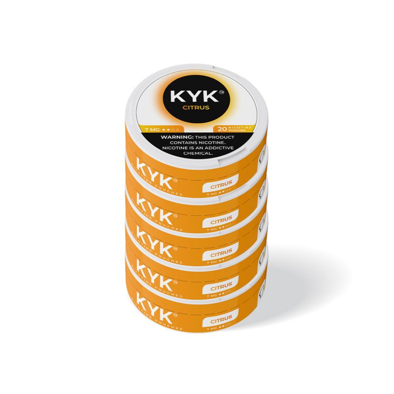 KYK Nicotine Pouches - 5PK