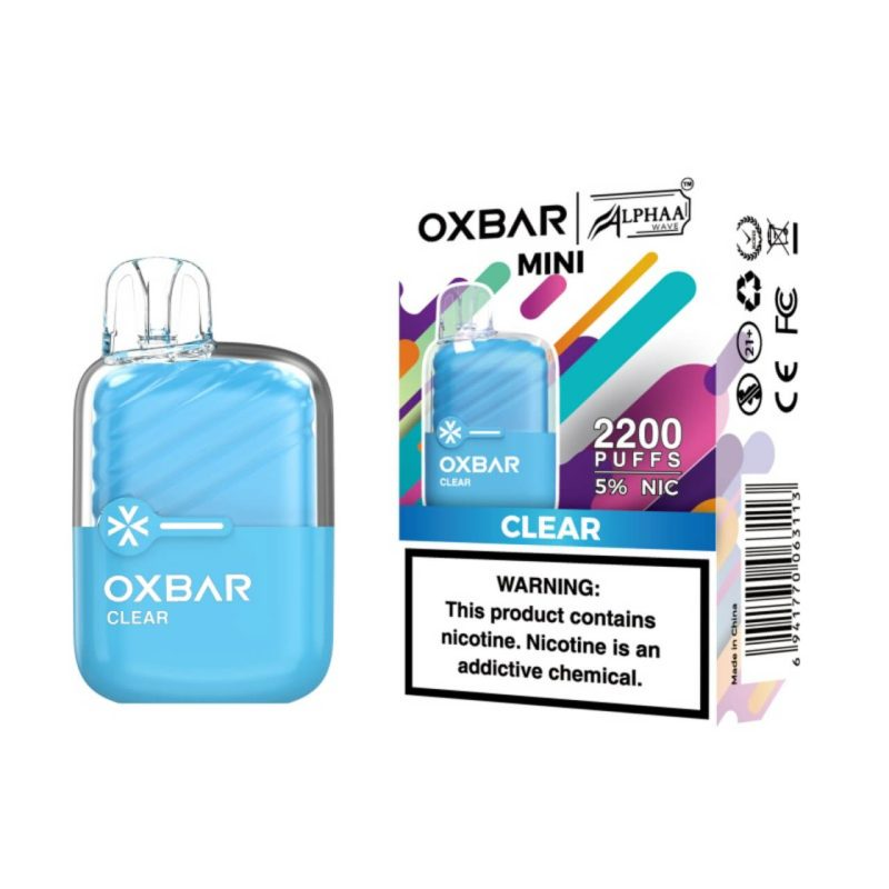 OXBAR x Alphaa Wave Mini 2200 Puff Disposable