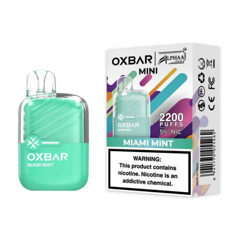 OXBAR x Alphaa Wave Mini 2200 Puff Disposable