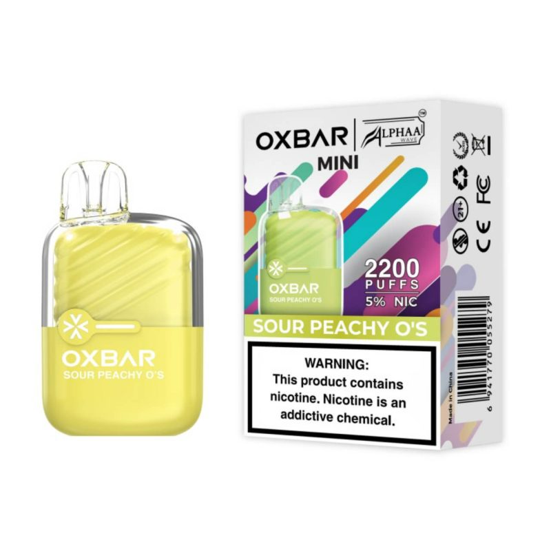 OXBAR x Alphaa Wave Mini 2200 Puff Disposable