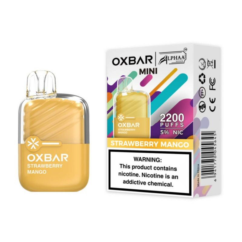 OXBAR x Alphaa Wave Mini 2200 Puff Disposable