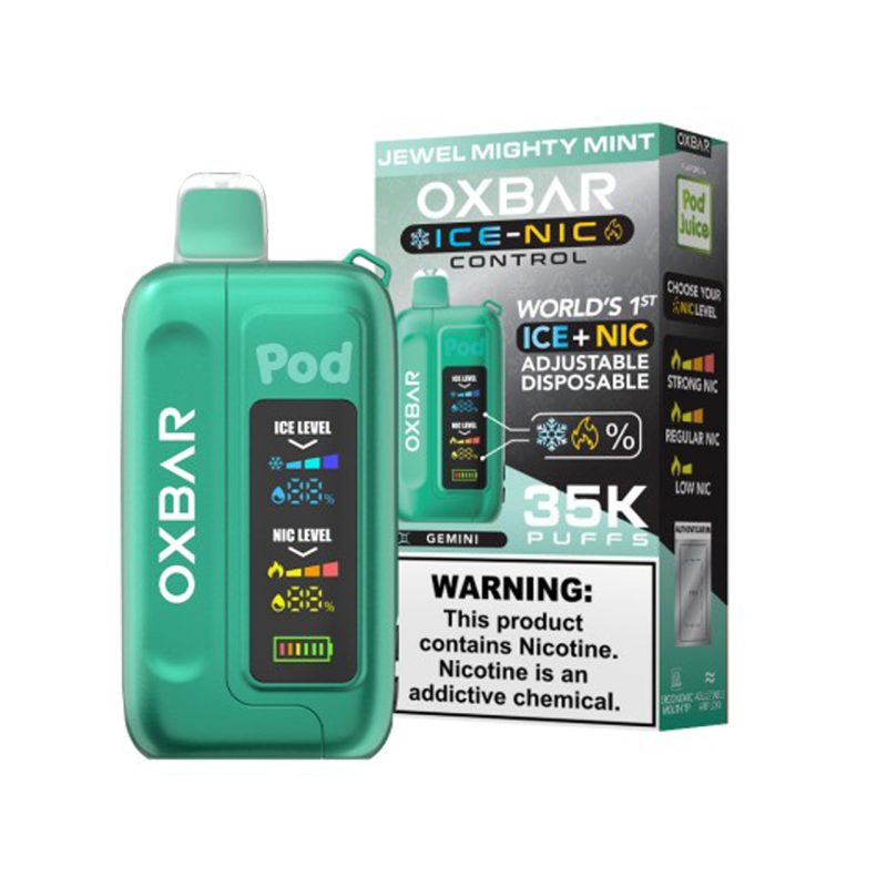 OXBAR x Pod Juice ICE-NIC Control 35K Puff Disposable