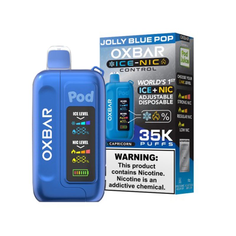 OXBAR x Pod Juice ICE-NIC Control 35K Puff Disposable