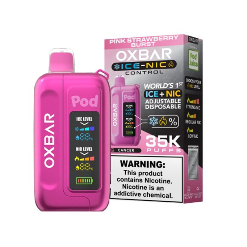 OXBAR x Pod Juice ICE-NIC Control 35K Puff Disposable